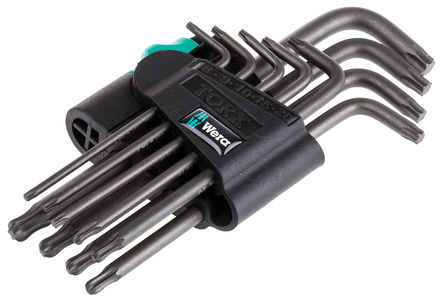 Wera - 05024242001 967 PKL/9 TORX - Wera 9 Phosphate  L״  Torx ׼ 05024242001 967 PKL/9 TORX, ںT8T9T10T15T20T25T27T30T40ߴ		