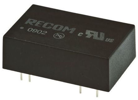 Recom - REC5-2412SRWZ/H2/A - Recom REC5 ϵ 5W ʽֱ-ֱת REC5-2412SRWZ/H2/A, 9  36 V ֱ, 12V dc, 420mA, 1kV acѹ, DIPװ		