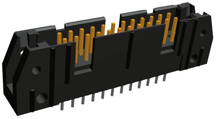 TE Connectivity - 5102156-5 - TE Connectivity AMP-LATCH ϵ 24· 2.54mmھ (2) ֱ PCB  5102156-5, Ӷ˽, 1A, ͨ		