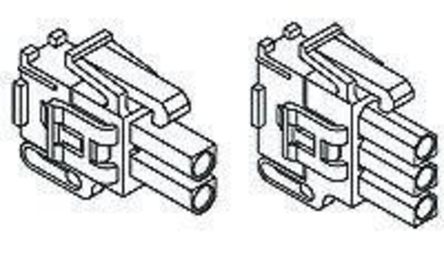 TE Connectivity - 794186-1 - TE Connectivity Mini-Universal MATE-N-LOK II ϵ 4.14mm ھ 1  3 ·  ѹ 794186-1		