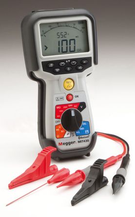 Megger - MIT430 - Megger MIT430 Ե, 200G, 1000V, 20 mA, 200 mA, CAT IV 600 V		