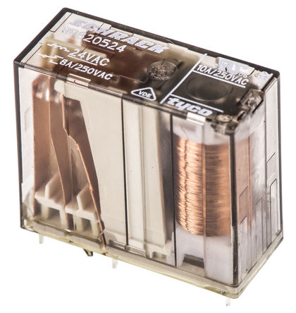 TE Connectivity - RP820524 - TE Connectivity RP820524 ˫˫ PCB װ Ǳ̵, 24V ac		