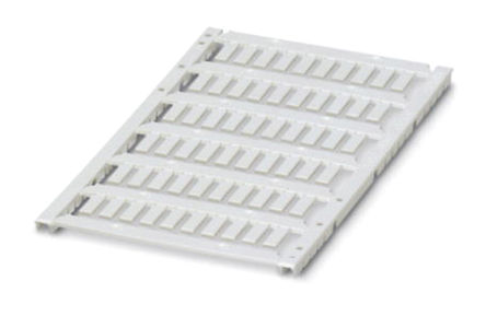 Phoenix Contact - 0801430 - Phoenix Contact 60װ ɫ Ƭ̶ ±ʶ 0801430, 4mm, 10 mm		