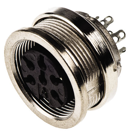 Amphenol - C091-31N006-1002 - Amphenol 6· Din  C091-31N006-1002, 5A, 300 V /ֱ, 尲װ		