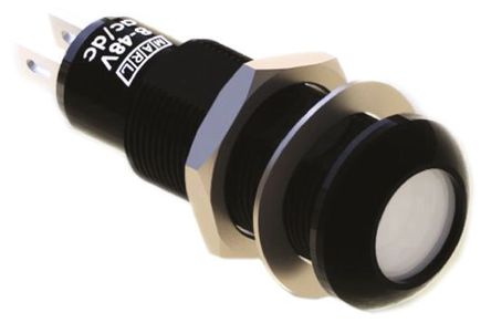 Marl - 690-501-66 - Marl 690-501-66 7.5 mm ͹ ɫ LED ָʾ, ƬӶ, 9.6 x 8.74mmװ׳ߴ, 8  48 V /ֱ		