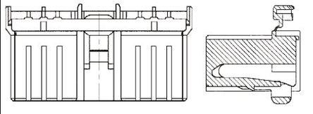 TE Connectivity - 282368-1 - TE Connectivity Multilock 070 ϵ 2 18· °װ Ȼɫ   282368-1		