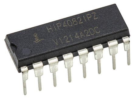 Intersil - HIP4082IPZ - Intersil HIP4082IPZ 4· MOSFET , 1.25A, ȫ, Ƿ, 16 PDIPװ		