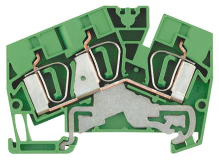 Weidmuller - ZPE 6-2/3AN - 1771360000 - Weidmuller Z ϵ ɫɫ PE  1771360000, 800 V		