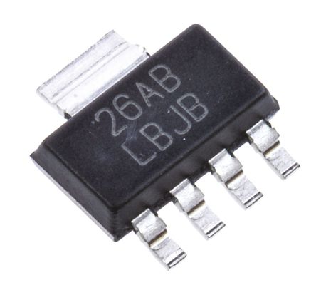 Texas Instruments - LP3964EMP-3.3/NOPB - Texas Instruments LP3964EMP-3.3/NOPB ٵѹѹ, 3.3 V, 800mA, 1.5%ȷ, 2.5  7 V, 5+Tab SOT-223װ		