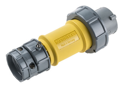 Mennekes - 3794 - Mennekes PowerTOP ϵ ɫ 3P ҵԴ °װ ͷ 3794, 16A, 110 V, IP67		