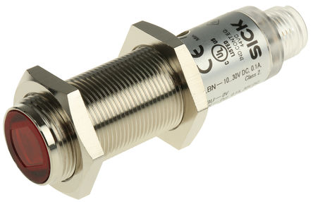 Sick - VTE180-2P42442 - Sick 1  450 mm ɫ LED Դ Բ״  紫 VTE180-2P42442, PNP, 4  M12 , IP67		