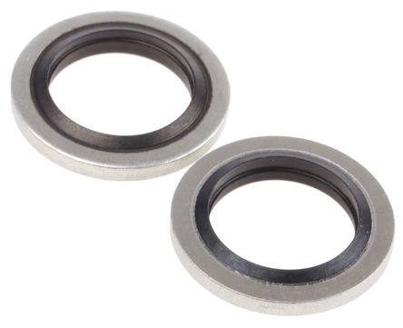 RS Pro - MB45-217NBR - RS Pro   MB45-217NBR, 10.7mmھ, 16mm⾶, 1.5mm, -10  +80C		