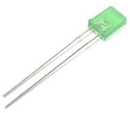 Kingbright - L-103GDT - Kingbright ɫ (568 nm ) LED L-103GDT, 2.5 V, 5 mcd, 110 ӽ  ͨ		