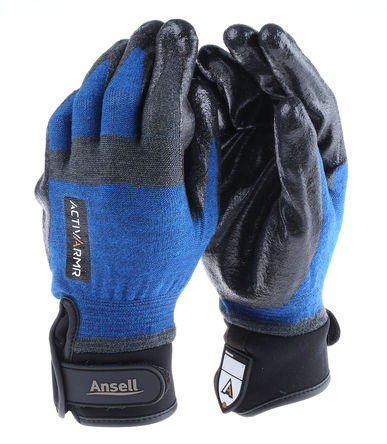 Ansell - 97-002-09 - Ansell ActivArmr ϵ 2װ и ɫ Kevlar ظʹõ 97-002-09, Ϳ, ߴ9 - M		