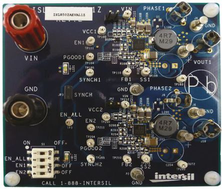 Intersil - ISL8502AEVAL1Z - Intersil ISL8502A ѹѹ ԰ ISL8502AEVAL1Z		