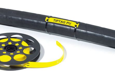 HellermannTyton - 556-25011 - HellermannTyton Tiptag ϵ 190װ ɫ ̶ ±ʶ TTAGPU15X65WH, 65mm, 15mm, ӡ"-0"ͼ		