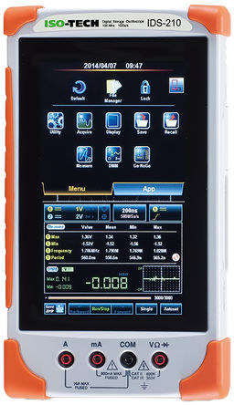ISO-TECH - IDS-210 - ISO-TECH GDS-200 ϵ 2ͨ 100MHz ʾ IDS-210, LCDʾ		