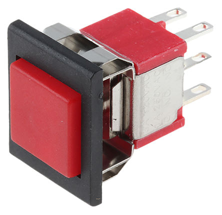 RS Pro - 7MD7AP223M1QES - RS Pro 7MD7AP223M1QES ɫ On-(On) ˫˫ 尲װ ť, 3 A @ 120 V 		