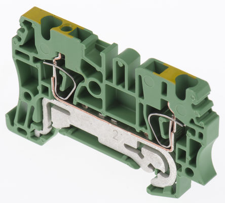 Weidmuller - ZPE 2.5 -1608640000 - Weidmuller 1608640000 ɫ 2 · ӵضӿ ZPE 2.5, ǯƶ˽, 26  12 AWG߹,  63mm		