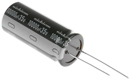 Nichicon - UVY1V103MRD - Nichicon VY ϵ 35 V 10000F ͨ  UVY1V103MRD, 20%ݲ, +105C, 5101-4װ		