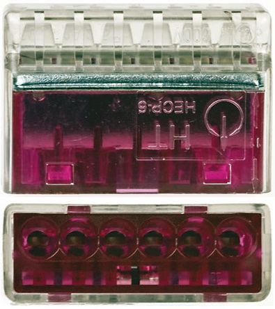 HellermannTyton - 148-90004 - HellermannTyton HECP-6 6 · ˿ӿ, °װ, ʽ˽, 22  12 AWG߹, 24A, 600 V		