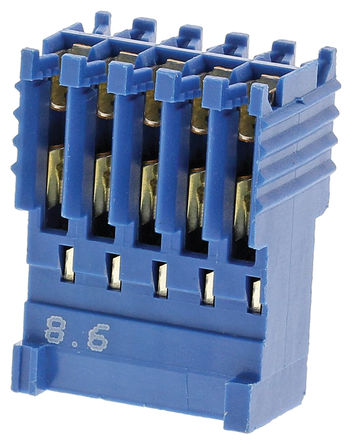 TE Connectivity - 281792-5 - TE Connectivity AMPMODU HE14 ϵ 2.54mm ھ 2  10 · ĸ °װ PCB  281792-5		