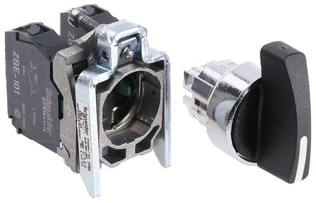 Schneider Electric - XB4BJ33EX - Schneider Electric XB4BJ33EX 3λ ת, 600 V /ֱ, 6 A 550 mA ֱ, ֱִ		