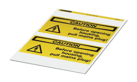 Phoenix Contact - 0830472 - Phoenix Contact 0830472 2װ Ԥӡǩ, 100mm, 200mm		