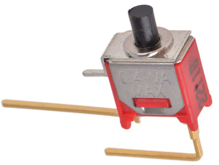 RS Pro - 8MS9P1B10M7RES - RS Pro 8MS9P1B10M7RES ɫ Off-(On) SP -  PCB ť, 400 mA @ 20 V		