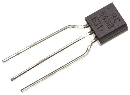 ON Semiconductor - BC548BRL1G - ON Semiconductor BC548BRL1G , NPN ˫, 100 mA, Vce=30 V, HFE:200, 300 MHz, 3 TO-92װ		