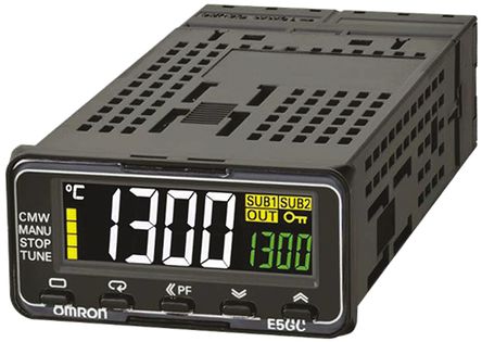 Omron - E5GC-RX2DCM-000 - Omron E5GC ϵ, ¶ȷΧѡ PID ¶ȿ E5GC-RX2DCM-000, 24 x 48mm, 24 V /ֱ, 1		