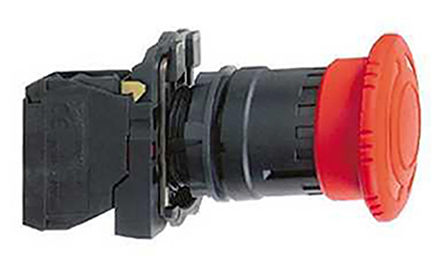 Schneider Electric - XB6AS8345B - Schneider Electric Harmony XB6A ϵ IP65 ť XB6AS8345B, šøλ, ɫ 30mm Ģΰťͷ, / DPST		