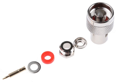 RS Pro - R64-002-00-102611000 - RS Pro R64-002-00-102611000 50 ֱ °װ N ͽͷ, ͷ, ѹӣӶ˽, 0  11GHz, RG142, RG223, RG400		