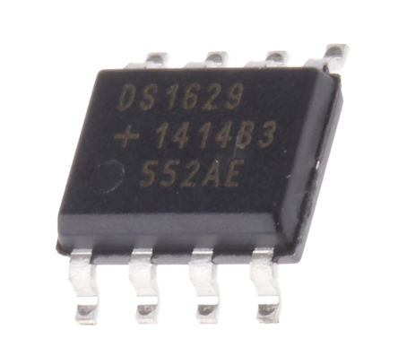Maxim - DS1629S+ - Maxim DS1629S+ 9 λ ¶ȴ + ʵʱʱ, 2Cȷ,  - 2߽ӿ, 2.2  5.5 VԴ, -55  +125 C¶, 8 SOICװ		