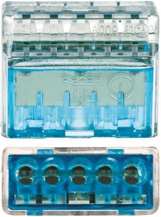 HellermannTyton - 148-90003 - HellermannTyton HECP-5 5 · ˿ӿ, °װ, ʽ˽, 22  12 AWG߹, 24A, 600 V		