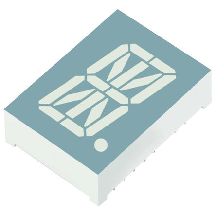 Kingbright - PSC08-11CGKWA - Kingbright PSC08 ϵ 1ַ 16  ɫ LED  PSC08-11CGKWA, 25 mcd, ҲС, 20.32mmַ, ͨװװ		