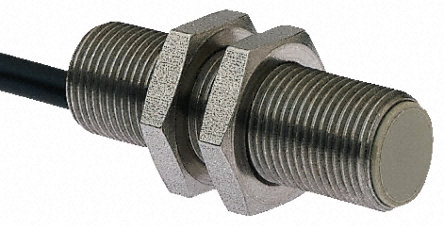 Omron - E2AS18KS08WPC12M - Omron IP67  ʽ E2AS18KS08WPC12M, 8 mm ⷶΧ, NPN, 12  24 V ֱԴ		