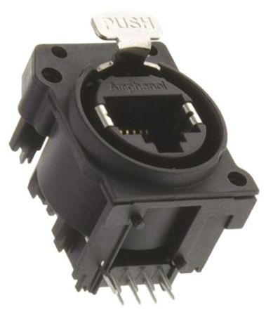 Amphenol - RJX8FA3HB - Amphenol 8· ֱ  ͨ XLR  RJX8FA3HB, ƽ, 125 V 		