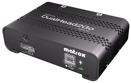 Matrox - D2G-DP2D-IF - Matrox DVI ʾ D2G-DP2D-IF, 3840 x 1200		