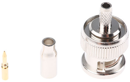 RS Pro - R13-010-01-032711000 - RS Pro 50 ֱ °װ  BNC  R13-010-01-032711000, 4GHz, ѹ ˽, RG174, 		