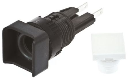 Apem - A0172 - Apem A0172 18 mm Ƕʽ ָʾ, ƬӶ, 16mmװ׳ߴ		