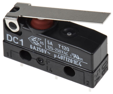 ZF - DC1C-A1LC - ZF DC1C-A1LC ˫ - / ڸ ΢, 6 A @ 250 V 		