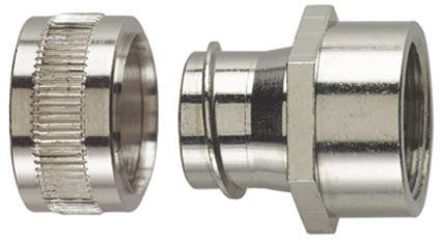 HellermannTyton - 166-31301 - HellermannTyton  ͭ ֱ µ PCS20-FF-M20, 20mm Ƴߴ, M20, IP54		