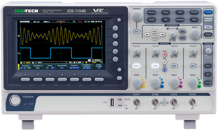 ISO-TECH - IDS-1104B - ISO-TECH IDS ϵ 4ͨ 100MHz ʾ IDS-1104B, ɫʾ		