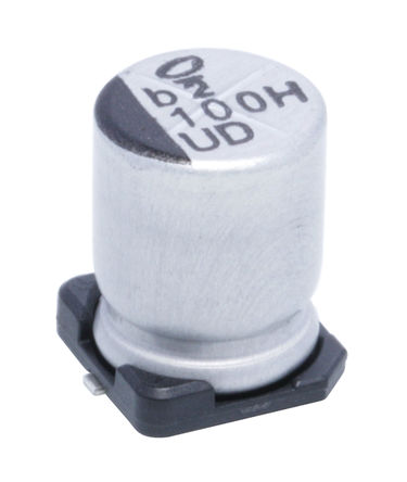 Nichicon - UUD1H101MNL1GS - Nichicon UD ϵ 50 V 100F SMD  UUD1H101MNL1GS, 20%ݲ, +105C, 5101-4װ		