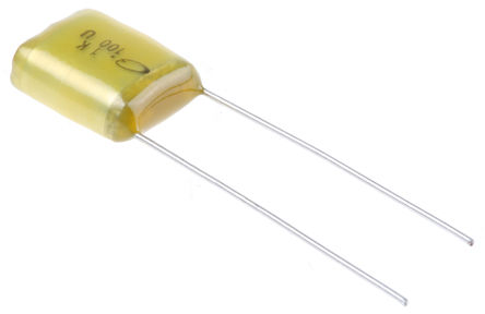 Nichicon - QYX2A104KTP - Nichicon YX ϵ 100nF  PET Ĥ  (PET) QYX2A104KTP, 10%ݲ, 100 V ֱ		