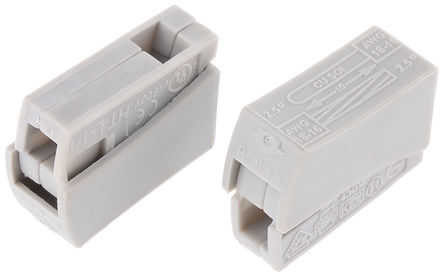 HellermannTyton - 148-90022 - HellermannTyton HECL-1/1 2 · ˿ӿ, ʽ˽, 0.5  2.5 mm2߹, 24A, 450 V		