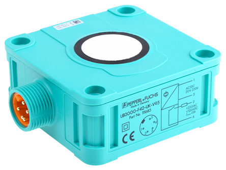 Pepperl + Fuchs - UB3000-F42-UK-V95 - Pepperl + Fuchs IP65 PBT ״  UB3000-F42-UK-V95, 200  3000 mm , /, 5 M18 Ӷ		
