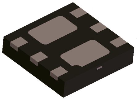 DiodesZetex - DMC1229UFDB-7 - DiodesZetex ˫ N/P Si MOSFET DMC1229UFDB-7, 3 A7.2 A, Vds=12 V, 6 U-DFN2020װ		