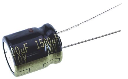 Panasonic - EEUFK1A152S - Panasonic FK  ϵ 10 V ֱ 1500F ͨ  EEUFK1A152S, 20%ݲ, +105C		